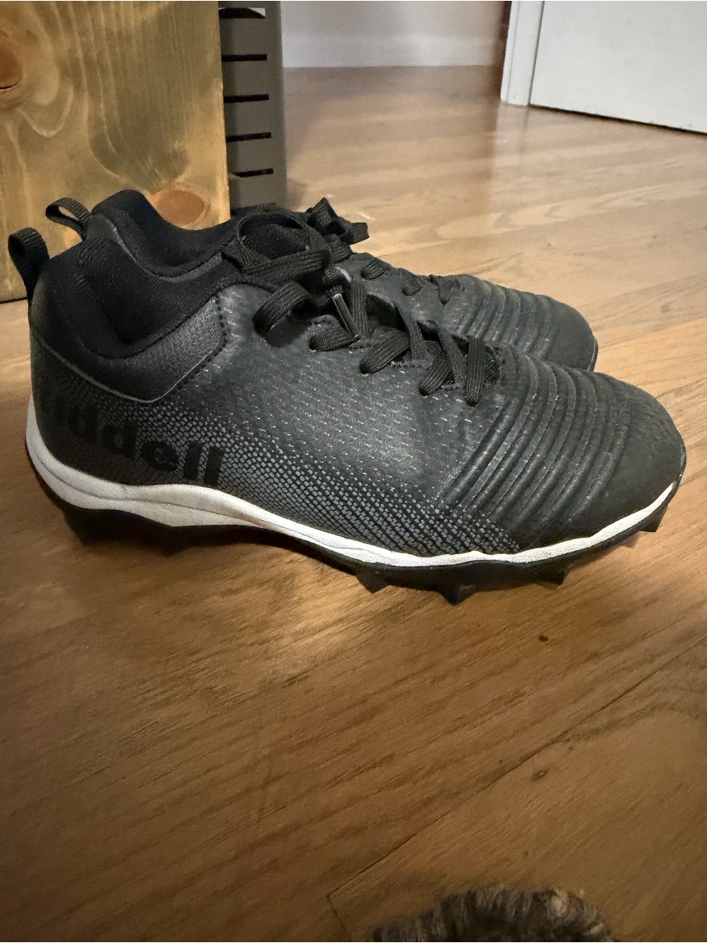 Riddell Kids Black Athletic Sneakers